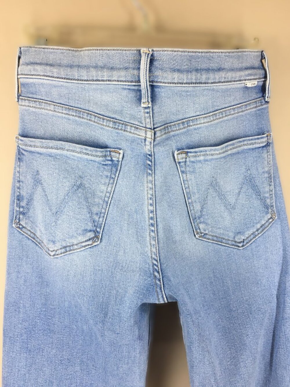 MOTHER "The Kick It" High Waist Straight Leg Jeans - size 26 - "Your Turn" wash - Picture 6 of 16